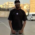 تیشرت طرحدار رنگ مشکی کد 3560