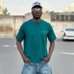 تیشرت طرحدار سبز کد 3590