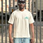 تیشرت طرحدار سفید کد 3594