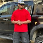 تیشرت بیسیک قرمز کد 3617