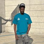 تیشرت طرحدار سبز کد 3654