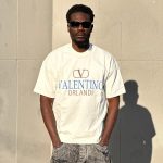 تیشرت طرحدار سفید کد 3658