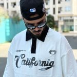 تیشرت یقه دار سفید کد 11204