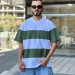 تیشرت رینگی سبز تیره کد 938