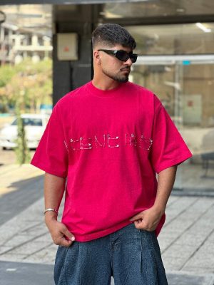 تیشرت بالنسیاگا سرخابی کد 928