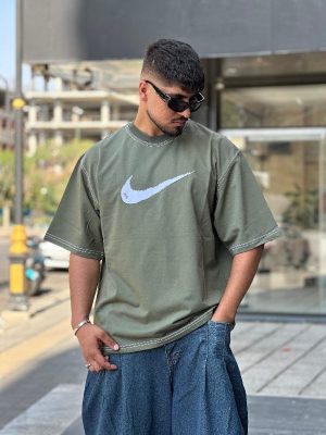 تیشرت نایک سبز کد 929