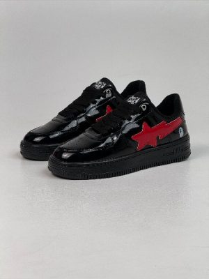 BAPE | بیپ مشکی قرمز کد 12198