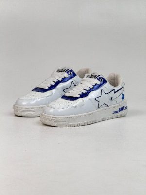 BAPE | بیپ سفید آبی کد 12199
